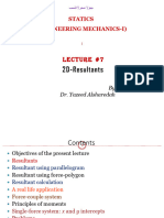 GE 201-Lecture-7 (2D Resultants)