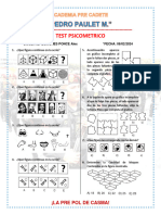 Test Psicometrico 08 02