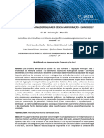 Memory and Historical Heritage: Dimensions of Municipal Legislation in Jundiaí - SP