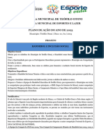 Projeto Handebol Masc. Inclusão Social