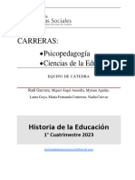 23 - Historia de La Educ C1 - 1