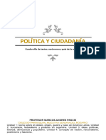 Cuadernillo Política y Ciudadanía