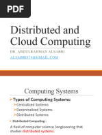 Lecture 1-Introduction To Distributed Computing