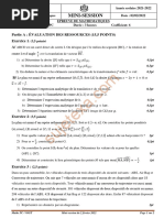 Épreuve de Math Polytech 2025 | PDF