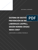 Sistema de Gestión de Prevención de Riesgos Laborales (SGPRL), Según Norma OHSAS 180012007