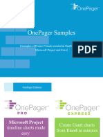 OnePager Samples