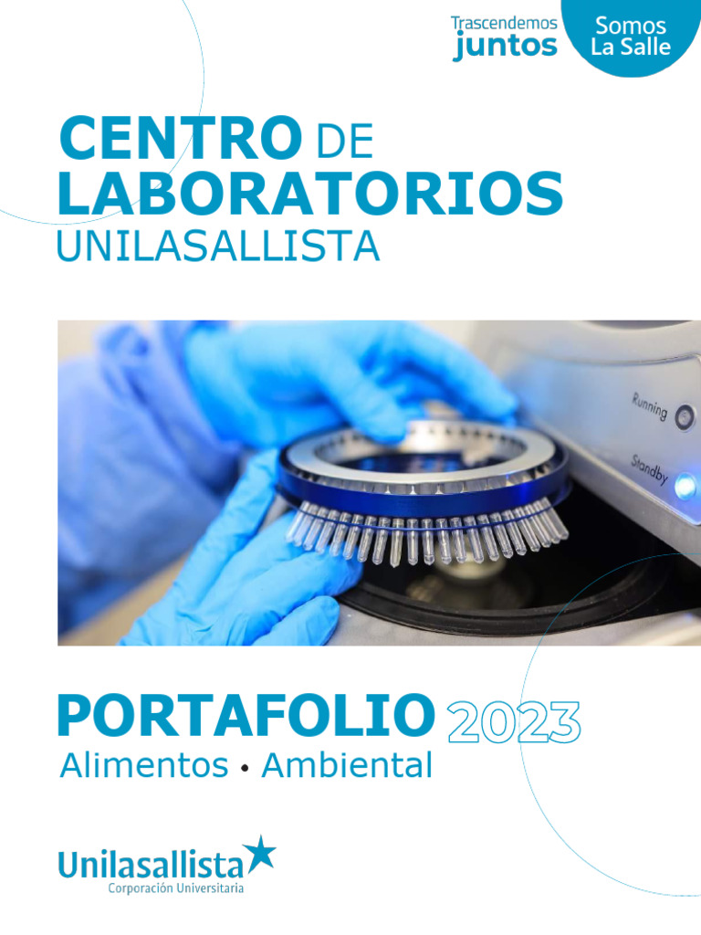 Portafolio Centro de Laboratorios 2023 | PDF | Rieles | Magnesio