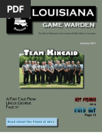 Download Louisiana Game Warden - Summer 2011 Magazine by LWAA - Louisiana Wildlife Agents Association SN70577917 doc pdf