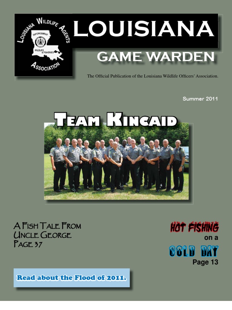 Louisiana Game Warden Summer 2011 Magazine Louisiana Hunting
