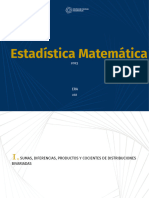 Introducción A Estadística Matemática Semana 2