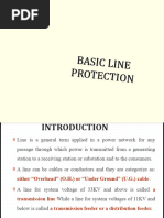 Lecture 9 BASIC-LINE-PROTECTION