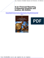 Full Test Bank For Financial Reporting Financial Statement Analysis and Valuation 8Th Edition PDF Docx Full Chapter Chapter