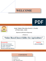 Solar Insect Killer - Dipak J