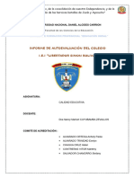 Informe de Autoevaluacion Final