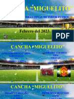 Publicidad Cancha de Futbol - 1111111