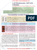 ICSE Class 10 Biology Chapter 02 Structure of Chromosomes Cell Cycle and Cell Division