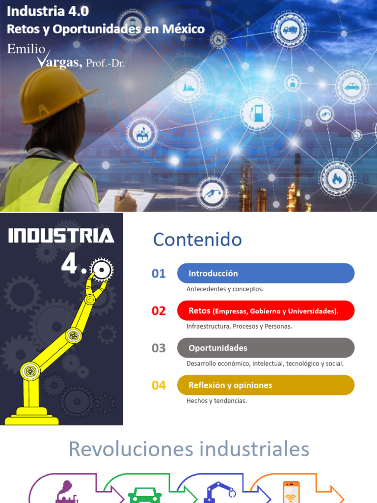 Retos y Oportunidades de la Industria 4.0 en México | PDF | Big Data ...