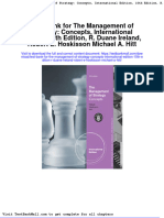 Download Full Test Bank For The Management Of Strategy Concepts International Edition 10Th Edition R Duane Ireland Robert E Hoskisson Michael A Hitt pdf docx full chapter chapter