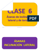 Clase 6: Ásanas de Inclinación Lateral y de Torsión