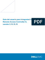 Idrac9 Lifecycle Controller v31 Series - Users Guide4 - Es XL