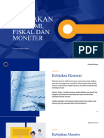 Revisi - Kebijakan Ekonomi Fiskal Dan Moneter