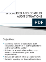 Cac 4203 Specialised and Complex Audit Situations