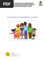 PLAN DE FORMACION Y ACOMPAÑAMIENTO A LAS FAMILIas