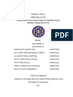 Jurnal Awal Piperin (Sokhletasi)