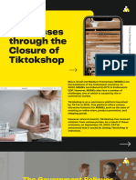 The Government Believes That Closing Tiktokshop Is The Best Solution To Save MSMEs in Indonesia.