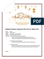 RPH Imarah Ramadan 2023 (Rabu)