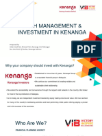Cash Management and Investment in Kenanga