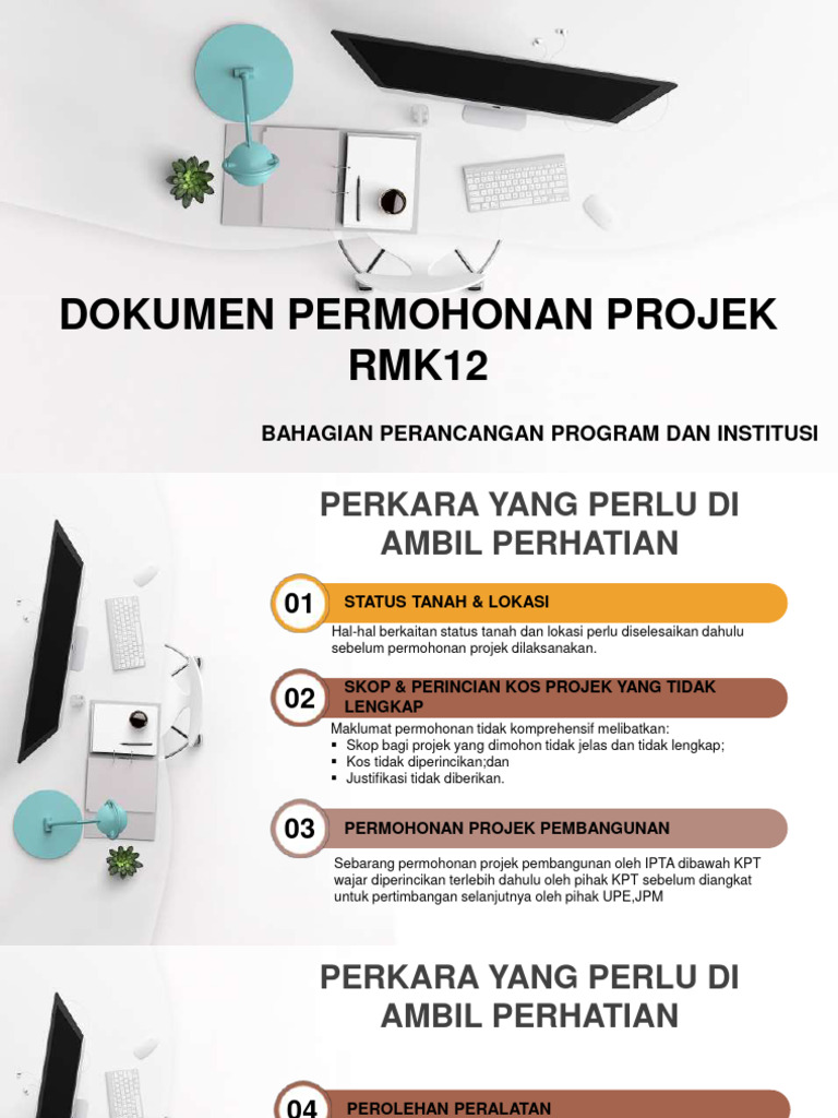 Panduan Permohonan Projek RMK12 | PDF