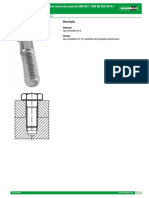 ES Datasheet 19859 Parafusos Sextavados Com Rosca Parcial DIN 931 DIN EN ISO 4014 DIN EN 24014 A o Inoxid Vel - PT