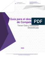 Guia 1 para El Desarrollo de Competencias Tercer Ciclo y Educacion Diversificada 2024 0