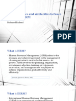 The Differences and Similarities Between IHRM and HRM