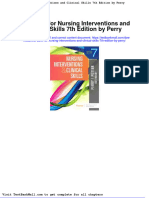 Full Test Bank For Nursing Interventions and Clinical Skills 7Th Edition by Perry PDF Docx Full Chapter Chapter