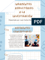 Fundamentos Introducción A La Investigación