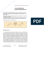 Synthesis of NH-Sulfoximines From Sulfides Using Ammonium Carbamate and (Diacetoxy) Benzene To Transfer NH and O