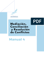 Conciliacióny Resoluciónde Conflictos
