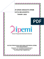 Daftar Iuran Anggota Ipemi