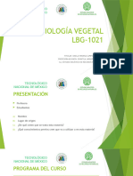 Clase 1 Fisiología Vegetal