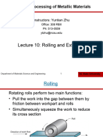 MSE 440 - 540 - Processing of Metallic Materials