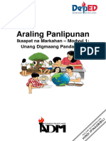 Ap8 - q4 - Mod1 - Unang Digmaang Pandaigdig