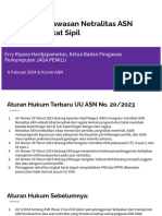 (Materi Bapak Erry) Urgensi Pengawasan Netralitas ASN Oleh Masyarakat Sipil 20240205