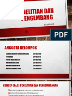 R&D) Penelitian Dan Pengembang