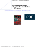 Full Test Bank For Understanding Pathophysiology 1St Canadian Edition by Huether PDF Docx Full Chapter Chapter