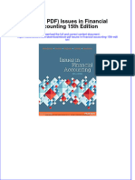 Full Download Ebook PDF Issues in Financial Accounting 15Th Edition Ebook PDF Docx Kindle Full Chapter