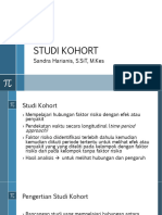 Pertemuan 6, Studi Kohort