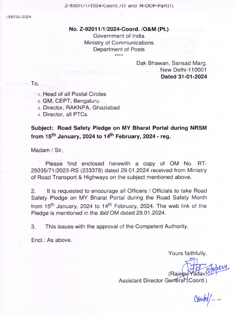 Road Safety Pledge for 2024 | PDF