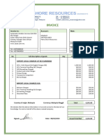 Proforma Invoice DG KCH - KLIA Bateri